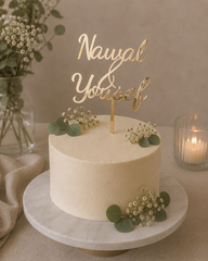 Caketopper – Namen