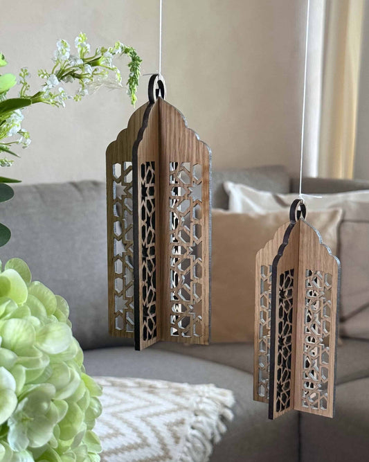 Geometriske Lanterner (2stk)