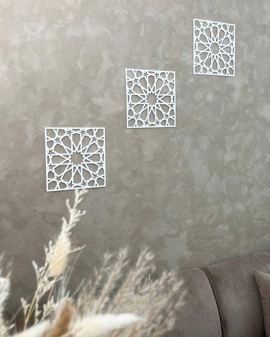 Makkah Square Panel (3stk)