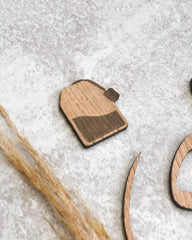 Teeschild - Kalligraphie