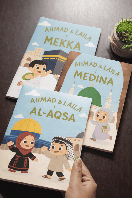 Aktivitetshæfter - Ahmad & Laila (3stk)