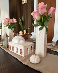 Aqsa Collection bundle – islamisk inspireret keramik med Masjid Qibly og Minarets of Aqsa
Aqsa Collection ceramic bundle – Masjid Qibly and Minarets of Aqsa Islamic inspired home decoration