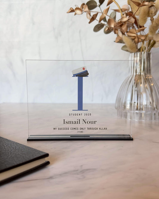 Personlig Studentergave - Skilt