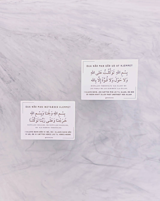 Dua skilte - Hjemmet