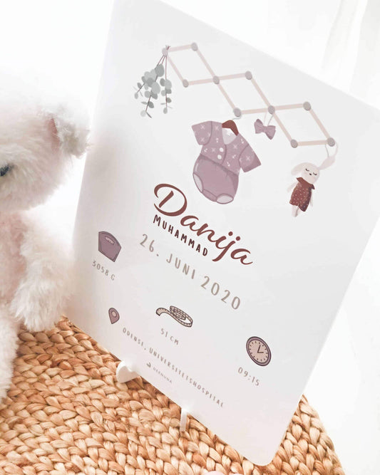 Fødselstavle - Pige