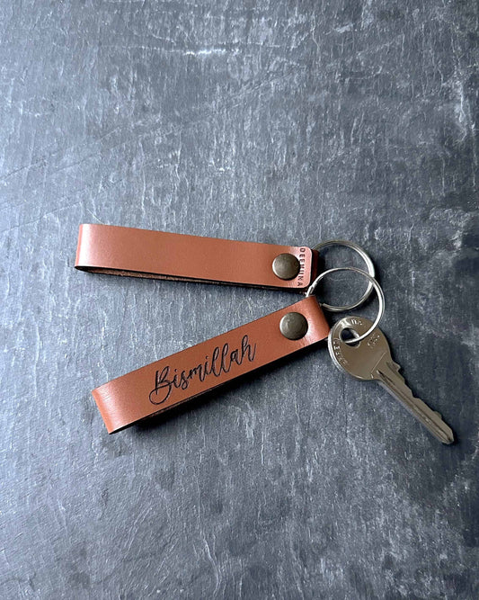 Bismillah - Lædernøglering