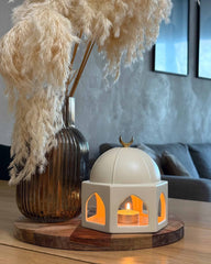 Quba keramik lysestager – Ramadan og Eid pynt til hjemmet eller hele året rundt
Quba ceramic candle holders – Ramadan and Eid home decoration and all year around