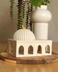 Masjid Qibly – islamisk keramik dekoration inspireret af Al-Aqsa
Masjid Qibly ceramic Islamic home decoration inspired by Al-Aqsa