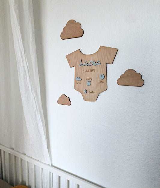 Fødselstavle - Baby Body