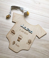 Fødselstavle - Baby Body