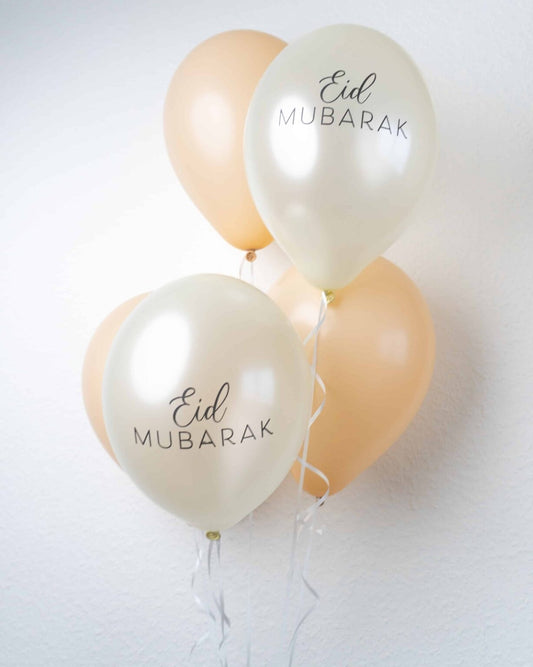 dekorativ Eid-ballonbuket för Eid i latex (naturgummi) 100% biologisk nedbrydelig