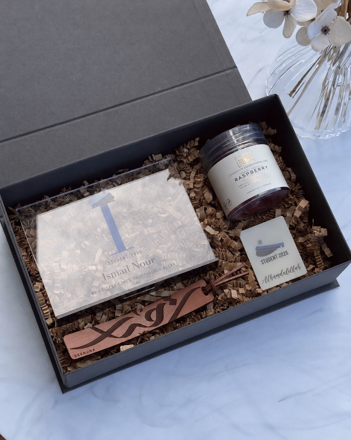décoratif coffret cadeau pour une remise de diplôme