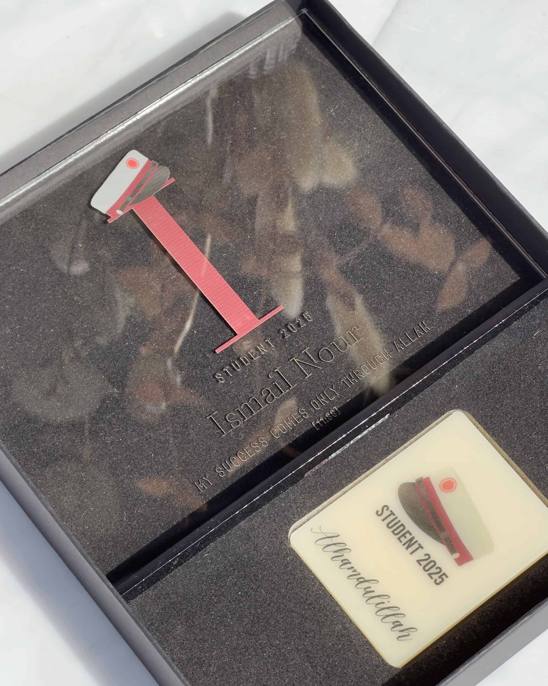 décoratif coffret cadeau pour une remise de diplôme