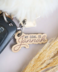 decorative keyring in oakefiner