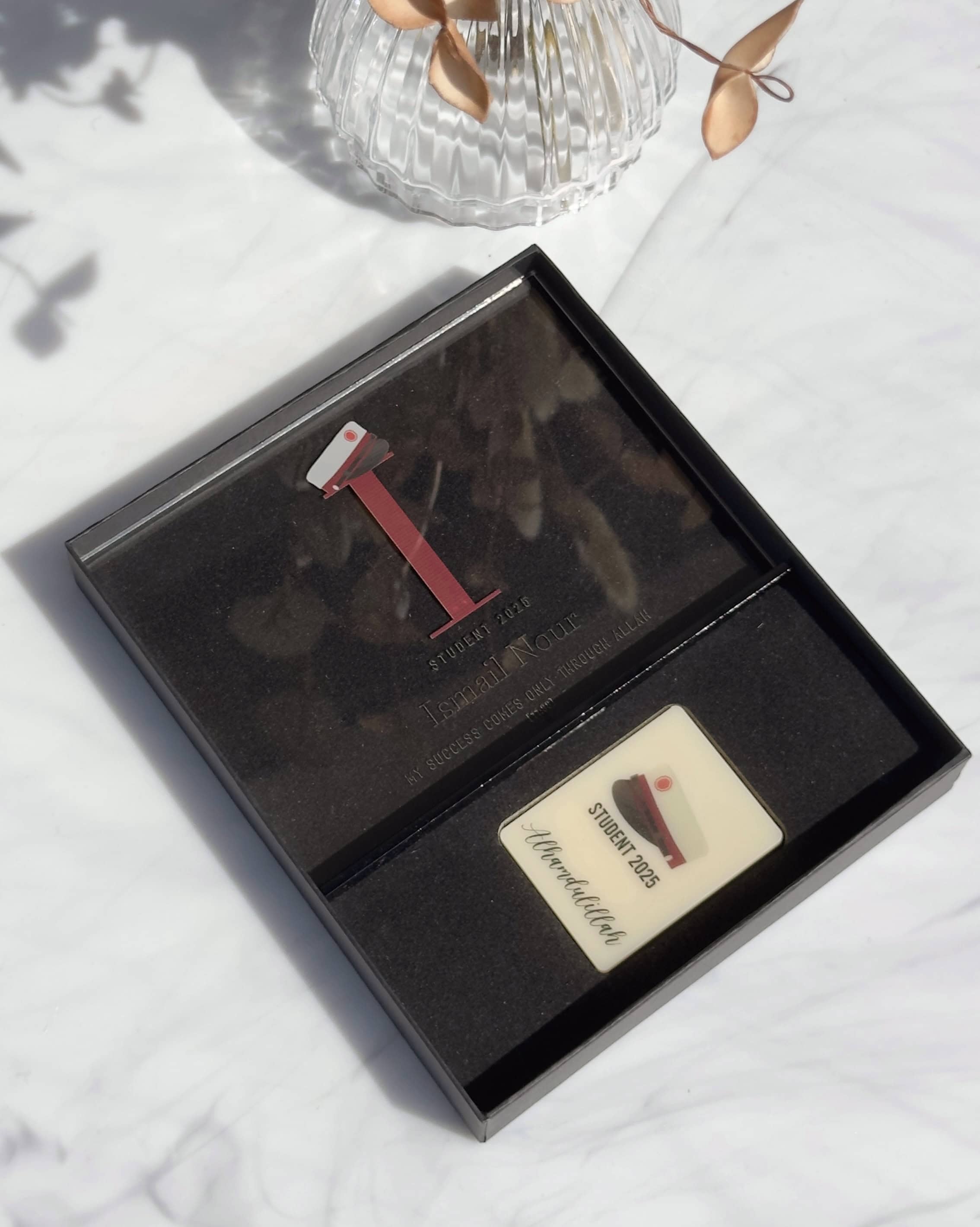 décoratif coffret cadeau pour une remise de diplôme
