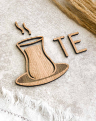 Tea sign - Turkish/Bosnian